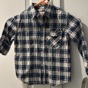 NWT Lucky Brand Boys Light Flannel Shirt
